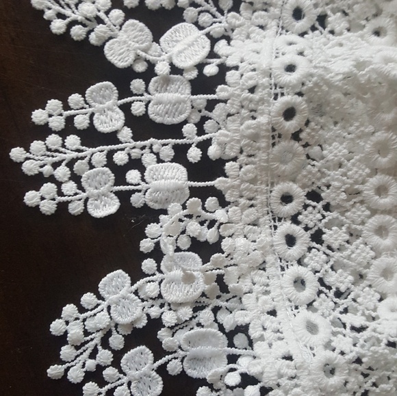 LAST ONE DRESSES ☆ DOLLCAKE NWT BOHO WHITE FLORAL - Picture 6 of 6